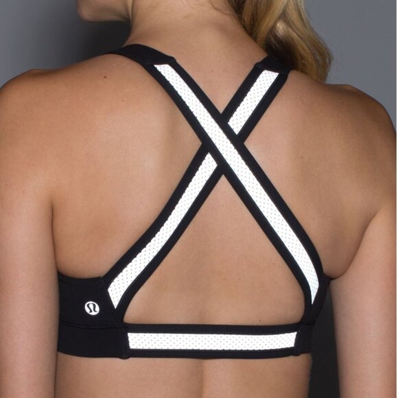 NWT Lululemon In A Flash Bra II Reflective Size 4 - Picture 1 of 7